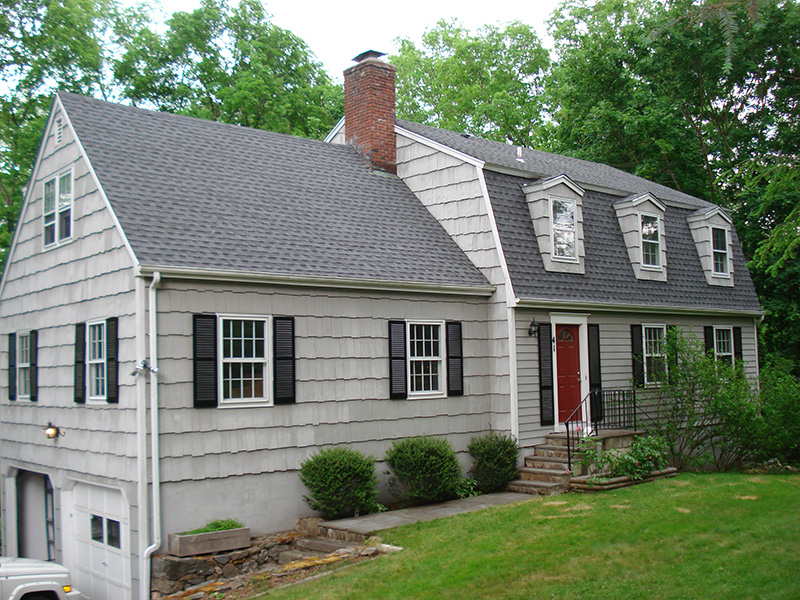 Milford home with new roof installed by Riga Home Pro